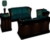 Teal Majick Couch