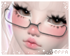 ♡ glasses | silver