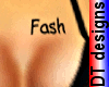 Name Fash above breast