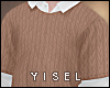 Y. Chestnut Sweater D/K