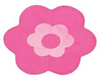rug flor rosa 