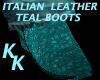 (KK)TEAL ITALIAN BOOT