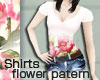 shirts flower