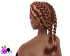 Copper french braids