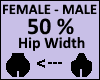 Hip Scaler 50%