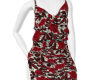 Femboy Flower Dress Red