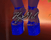 FG~ Alluring Blue Heels