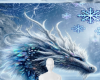 Frost dragon background