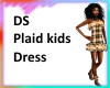 DS Plaid kids dress