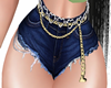 BABE Gold Shorts
