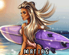 M. Surfer Girl Cutout