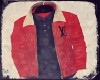 Red LV Jacket