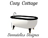 cozy cottage claw tub