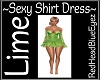 RHBE.ShirtDressLime