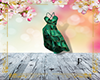 [JP] Mosaic Green Dress