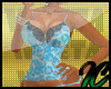 *IC*Sexy Blue Cami [XXL]