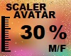 30 % AVATAR SCALER M/F