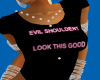 (a) logo tee evil should