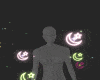 stars & moons + galaxy