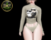 pijama blanca