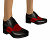 NCA Zapatos negros&rojo