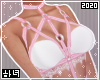 Lace harness | Pink