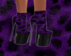purple cheetah heels