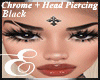 HEAD PIERCING BLK CELTIC