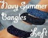 Navy Summer Bangles *L*