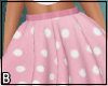 Retro Pink Polka Skirt