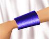 armband left blue metal