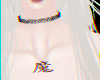魔 Chest Tattoo