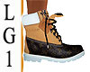 LG1 2 Tone Brown Boots