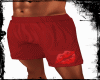 Kiss Red Shorts