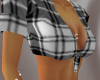 (a) daisy black plaid