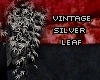 vintage silver leaf