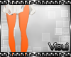 V| Faded Orange Leggings