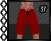 SF/ Beach Red shorts