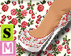 Spring rose shoes
