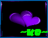 ~KB~ Hearts Deco (Purple