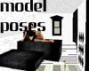 Model Poses On Boxes