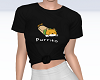 Purrito knotted tee