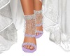 Diamond Lavender Heels