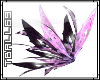 black/pink buttfly wings