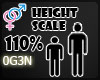 O| Height Scale 110%