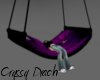 Purple Velvet Swing