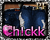 !C! PF|Blu Listed Jeans