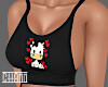 Cute Cow Valentines Top