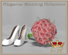Bridal Shoes & Bouquet
