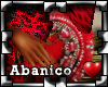 !P Abanico Flamenco Rojo